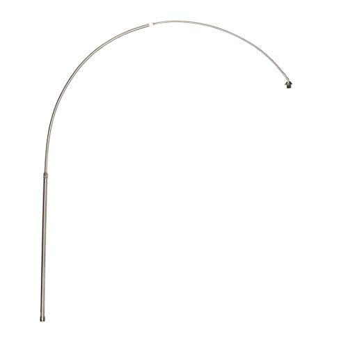 Qazqa - stahl I nickel mattbogen für XXL-Bogenlampe ohne Fuß - Stahl Länglich - LED geeignet Qazqa - stahl I nickel mattbogen für XXL-Bogenlampe ohne Fuß - Stahl Länglich - LED geeignet von Qazqa