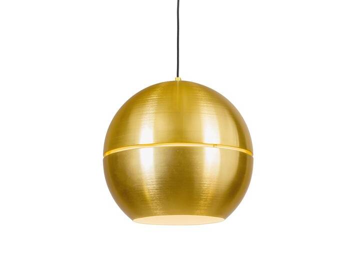 Retro Hängelampe Gold 40 cm - Slice von Qazqa