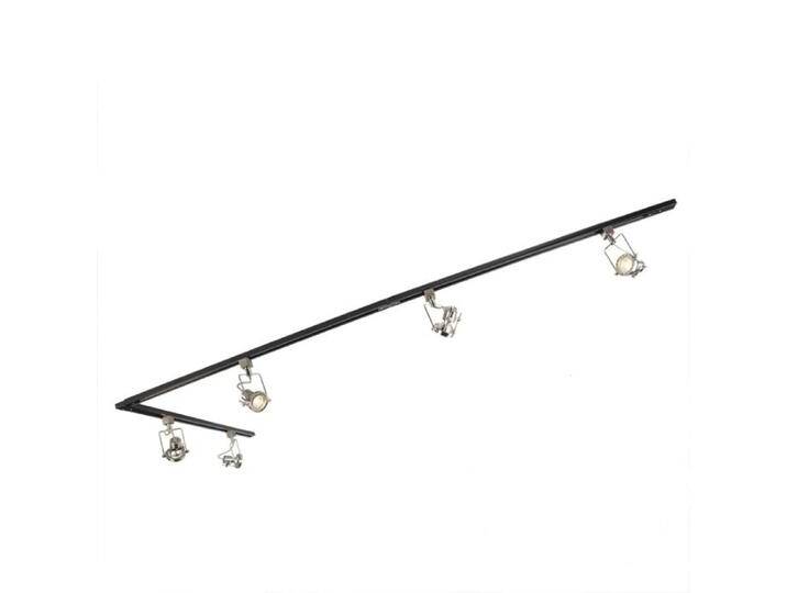 Schienensystem mit 5 Spots 1-phasig schwarz mit Stahl - Suplux Schienensystem mit 5 Spots 1-phasig schwarz mit Stahl - Suplux von Qazqa