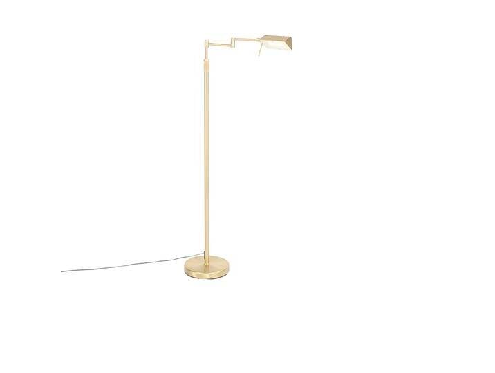 Stehleuchte Messing inkl. LED mit Touchdimmer - Notia von Qazqa