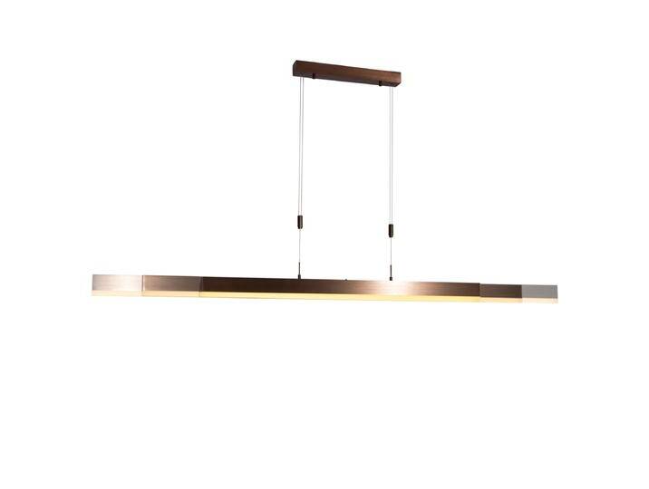Verstellbare Hängelampe Dunkelbronze inkl. dimmbarer LED - Lamba von Qazqa