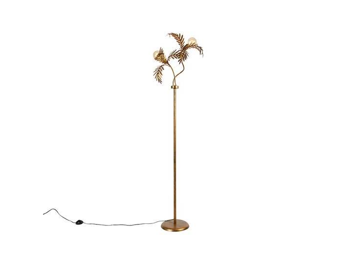 Vintage Stehlampe Gold 2-Licht - Botanica Vintage Stehlampe Gold 2-Licht - Botanica von Qazqa