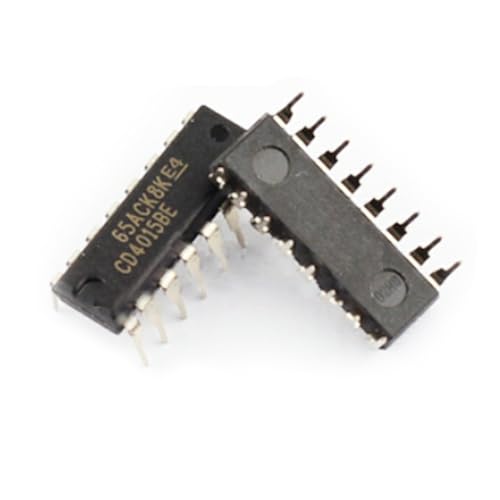 10 Stück CD4015BE DIP16 CD4015 DIP 4015BE DIP-16 und_ von Qbhjmr
