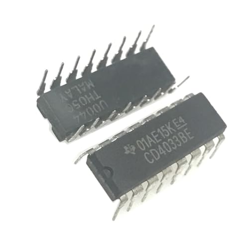 10 Stück CD4033BE DIP-16 CD4033 DIP 4033BE HEF4033BP DIP16 HCF4033BE HCF4033 4033 CMOS Decade Zähler/Trennwände von Qbhjmr
