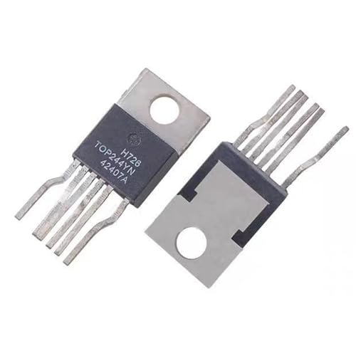 5 Stück TOP244YN TO-220-6 TOP244Y TO-220 TOP244 244YN Offline-Schalter LCD Power Management Chip von Qbhjmr