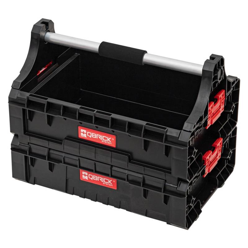 Qbrick System Tragbare Werkzeugbox PRO mit Aluminiumgriff von Qbrick System