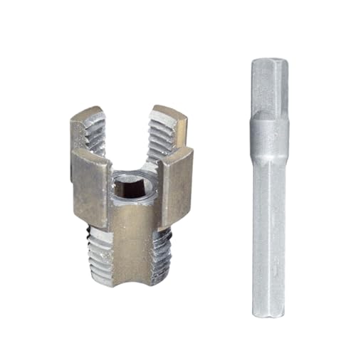 1/2 "3/4" Elektrische Bohrmaschine PVC Schlauch Threader PVC Thread Maker Werkzeug Schlauch Wasserhahn Die Threader Zubehör Wasser von Qcbuegof