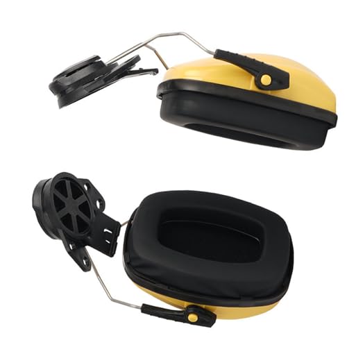 1 Paar Konstruktion Helme Ohrmuff Protectors Geräuschstündung Ergonomisches Design Weiche Polster Industrielle Anwendungen Sicherheitsohrmuff Für Reparatur Und Wartung von Qcbuegof