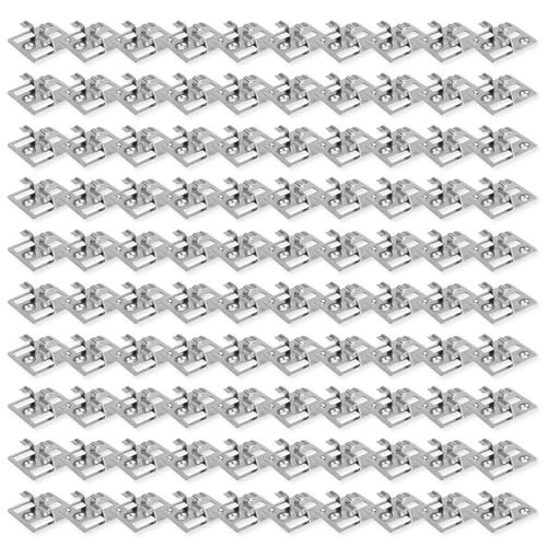 100 Stück Edelstahl Terrassenclips Lücken Befestigung Außen Verbundwerkstoff Terrassenclips Edelstahl 100 Stück Edelstahl Terrassenclips Lücken Befestigung Außen Verbundwerkstoff Terrassenclips Edelstahl von Qcbuegof