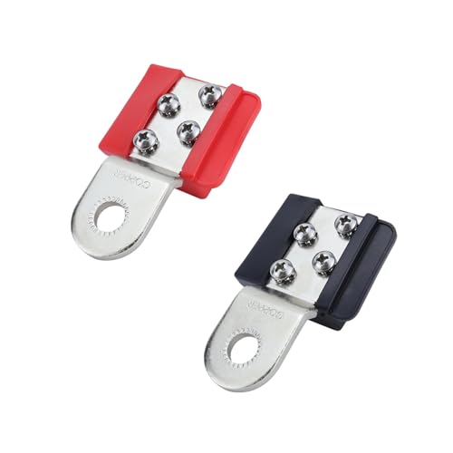 2340 Batterieklemmen Montieren Marine Ersatzteile Positiv Und Negativ Für Marine 32 V 100A Zinn Gepeppte Messing Busbars Einfacher Installieren Von Batterieanschlüssen von Qcbuegof