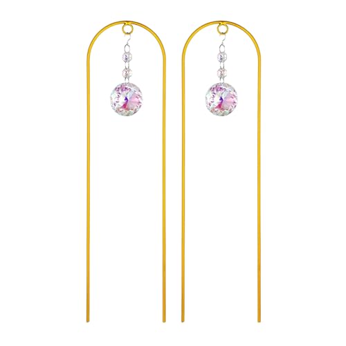 2Pack Zinklegiers Plant Gitter Und Solar Reflexion Ornamente Für Balkonen Fenstergarten Und Klettern Sonnenlicht Erfassen Klettergitter von Qcbuegof