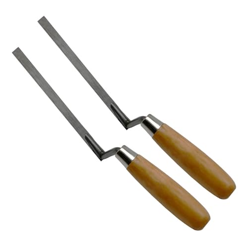 2pcs Tuck Zeiger Tuck Zeigekelle Mit Holzgriff Mörtel Reparaturwerkzeug Tuck Zeigewerkzeug Ziegelstoff Kelle Mörtel Mörtel Trockenbau Trowel 2pcs Tuck Zeiger Tuck Zeigekelle Mit Holzgriff Mörtel Reparaturwerkzeug Tuck Zeigewerkzeug Ziegelstoff Kelle Mörtel Mörtel Trockenbau Trowel von Qcbuegof