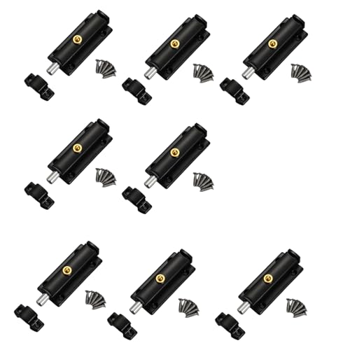 8pcs Edelstahl Türschloss Antitheft Security Taste Open Door Hardware Automatische Federriegel von Qcbuegof