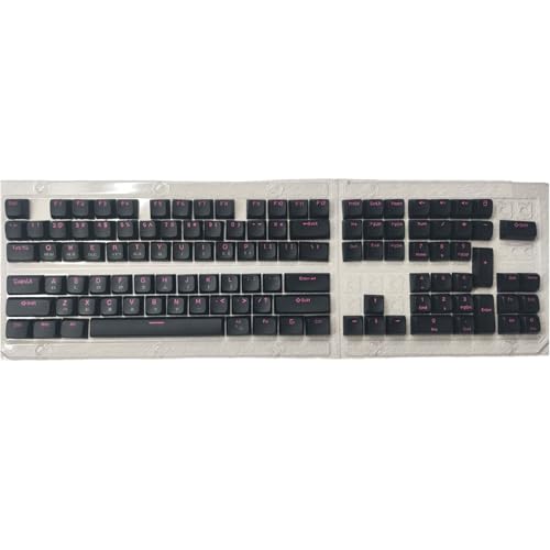 Black Knights 115Key Keycap EDMs Height Double Shot Molded PBTs Keycap For Professional Typists And Gamers Double Shot Keycaps Black Knights 115Key Keycap EDMs Height Double Shot Molded PBTs Keycap For Professional Typists And Gamers Double Shot Keycaps von Qcbuegof