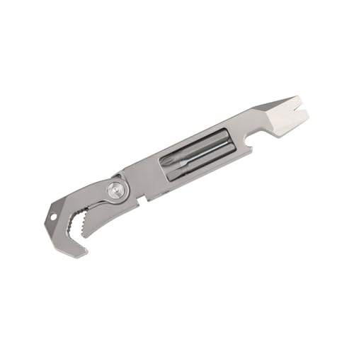 Brechstange Brechstangen Schraubendreher Flaschenöffner Multitool Legierung Pocket Gadget für Camping Wandern Reparatur Ausrüstung Multifunktionaler Schraubendreher Schraubenschlüssel Brechstange Brechstangen Schraubendreher Flaschenöffner Multitool Legierung Pocket Gadget für Camping Wandern Reparatur Ausrüstung Multifunktionaler Schraubendreher Schraubenschlüssel von Qcbuegof