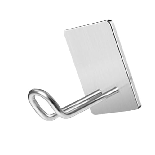 Edelstahl klebrige Haken für Badezimmer Handtuchhalter Kleiderbügel Mehrzweck-Kleiderbügel Schlafzimmer Zubehör klebrige Haken zum Aufhängen Edelstahl klebrige Haken für Badezimmer Handtuchhalter Kleiderbügel Mehrzweck-Kleiderbügel Schlafzimmer Zubehör klebrige Haken zum Aufhängen von Qcbuegof