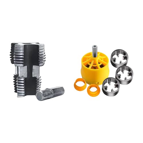 Elektrische Bohrer Kompatible PVC Pipe Threader PVC Gewinde Maker Werkzeug Kunststoff Rohr Rohr Rohr Threader Zubehör Professionelles Rohr Installateur Werkzeug Elektrische Bohrer Kompatible PVC Pipe Threader PVC Gewinde Maker Werkzeug Kunststoff Rohr Rohr Rohr Threader Zubehör Professionelles Rohr Installateur Werkzeug von Qcbuegof