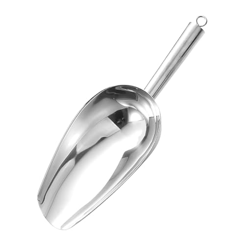 Ergonomische Eisschaufel Merkmal Hängender Haken Küchenutensilien für einfache Lagerung Robuste Metallkonstruktion für Eiswürfel Zubehör für von Qcbuegof