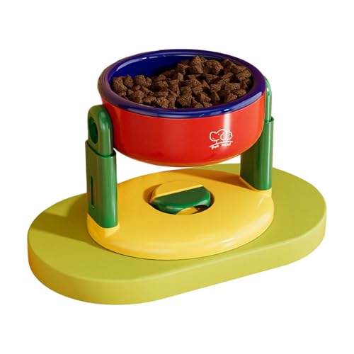 Erhöhte Haustier-Futterstation mit Höhenoption für bequemes Mittagessen Hund Futternapf helle Farbe multifunktional verstellbar Erhöhte Haustier-Futterstation mit Höhenoption für bequemes Mittagessen Hund Futternapf helle Farbe multifunktional verstellbar von Qcbuegof