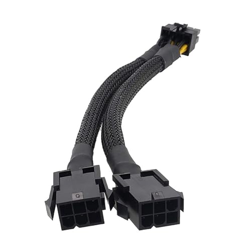 GPU 8 Ping Grafikkarte GPU Stecker 8 Pin Stecker auf Dual GPU 6 Pin Hülle für Herren Power Splitter Verlängerungskabel Ersatz GPU 8 Ping Grafikkarte GPU Stecker 8 Pin Stecker auf Dual GPU 6 Pin Hülle für Herren Power Splitter Verlängerungskabel Ersatz von Qcbuegof