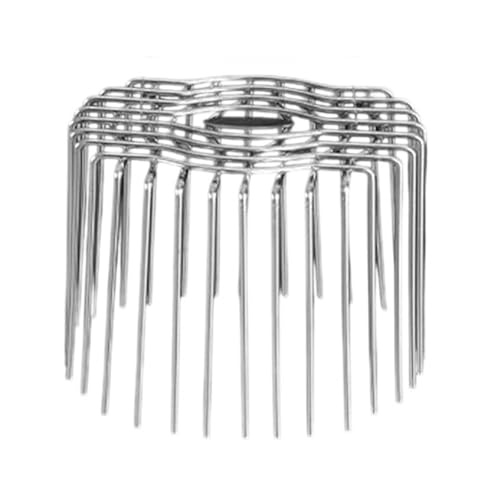 Gebogene Stahl-Belüftungsabdeckung, gnawer-sicheres Design, Drainage, Netzschutz für Küche, Bad, Fallrohr und Abwasserschutz, Edelstahl, tiersicherer Rost von Qcbuegof