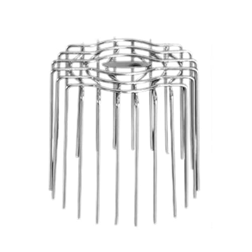 Gebogene Stahl-Belüftungsabdeckung, gnawer-sicheres Design, Drainage, Netzschutz für Küche, Bad, Fallrohr und Abwasserschutz, Edelstahl, tiersicherer Rost von Qcbuegof