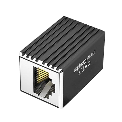 Geschirmter RJ45-Koppler Cat7 10Gbps Ethernet Extender Hochgeschwindigkeitsanschluss für Büro/Rechenzentrum und stabile Ethernet-Koppler Geschirmter RJ45-Koppler Cat7 10Gbps Ethernet Extender Hochgeschwindigkeitsanschluss für Büro/Rechenzentrum und stabile Ethernet-Koppler von Qcbuegof