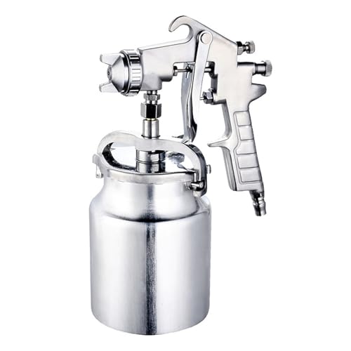 HVLP Sprühpistole Luftfarbe Sprühgerät Siphon Futter 1000 CCM Kapazität Mit 2 Mm Düse Professionelle Sprühpistole Luftfarbe Sprühgerät HVLP Sprühpistole Luftfarbe Sprühgerät Siphon Futter 1000 CCM Kapazität Mit 2 Mm Düse Professionelle Sprühpistole Luftfarbe Sprühgerät von Qcbuegof