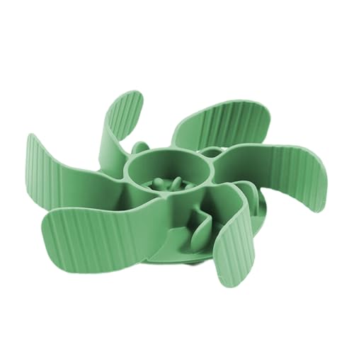 Hundematte für langsames Füttern, rutschfest, Silikon, mit Saugnapf-Design, spülmaschinenfest für trockenes Nassfutter, leicht zu reinigen, spülmaschinenfest, Haustier-Futtereinsatz von Qcbuegof