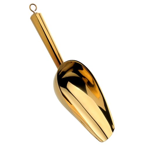 Industrielle Eisschaufel aus Edelstahl, robust, glatt, zum einfachen Zerkleinern von Snacks oder Granulat, platzsparend von Qcbuegof