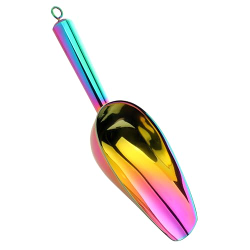 Industrielle Eisschaufel aus Edelstahl, robust, glatt, zum einfachen Zerkleinern von Snacks oder Granulat, platzsparend von Qcbuegof