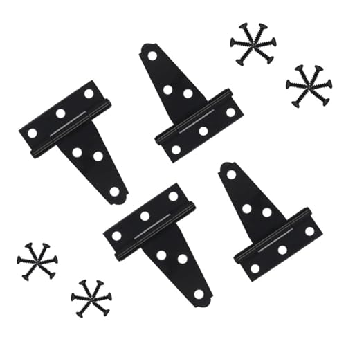 Industrielle Tasteträger Schuppen Türscharniere Set Rostfeste Schwerdetition Tufe Set Heavy Duty Metal Hardware Für Scheunen & Zaun T Gurte Scheunenscharniere von Qcbuegof