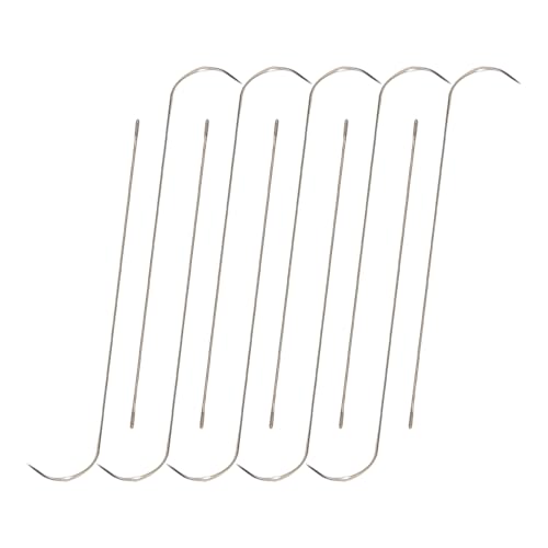 Mehrzwecklegierung Perlennadel 10 Pack Gebogene Spitze Verbessertes Loch Für Glas Metallholz Perlen Crafting Projects Perlengewinde Nadel Mehrzwecklegierung Perlennadel 10 Pack Gebogene Spitze Verbessertes Loch Für Glas Metallholz Perlen Crafting Projects Perlengewinde Nadel von Qcbuegof
