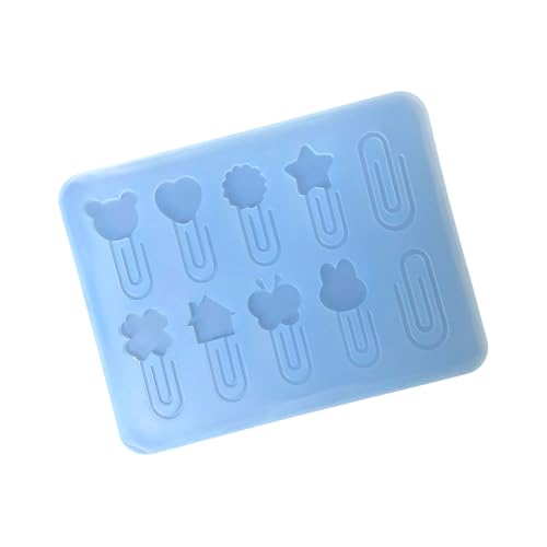 Multifauntales Kleines Accessoires Form Silikon Handwerk Mit Zarten Papierklip Mustern Für Die Schmuckkreation Einzigartige Papierklammer Form von Qcbuegof