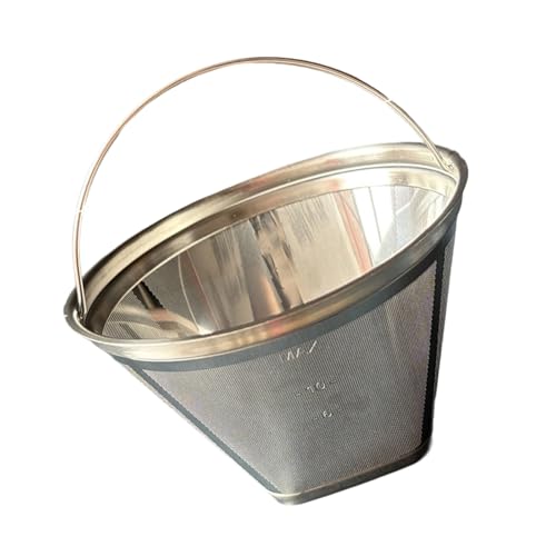 Praktischer Edelstahl-Kaffeefilter Kegelform mit feinen Maschen für Maker Espressomaschine Zubehör Kegelfilter Praktischer Edelstahl-Kaffeefilter Kegelform mit feinen Maschen für Maker Espressomaschine Zubehör Kegelfilter von Qcbuegof