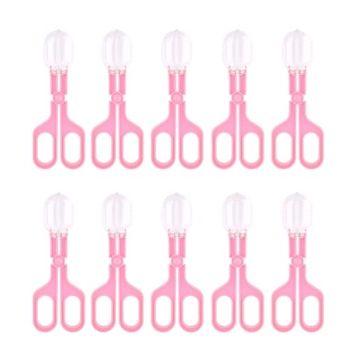 Qcbuegof 10 Pack Gogga Kids Catcher Scissor Outdoor Kids Gogga Clip Spiders Catcher Clip Für Tierhalter Und Groomer Haustierhygienezubehör von Qcbuegof