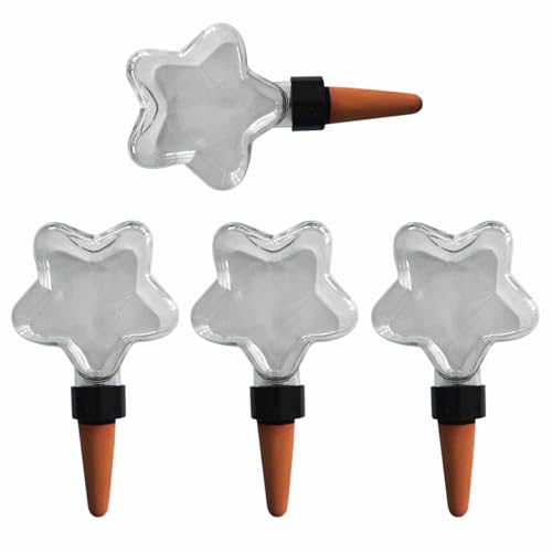 Qcbuegof 4PCS Selbstpflanze Wasserkugel Automatische Wasserkugel Bewässert Pflanzer Einsatz Für Innenräume Außen Tropfbewusst von Qcbuegof