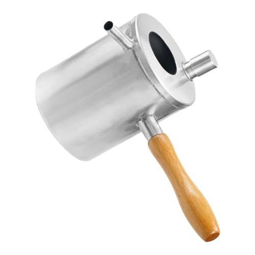 Qcbuegof Edelstahl Doppelschichtwachs Schmelzen Töpfe Mit Silikonform Bienenzucht Honig Verarbeitungstool Für Imker Effizientes Wachs Und Honigstöpfe Qcbuegof Edelstahl Doppelschichtwachs Schmelzen Töpfe Mit Silikonform Bienenzucht Honig Verarbeitungstool Für Imker Effizientes Wachs Und Honigstöpfe von Qcbuegof