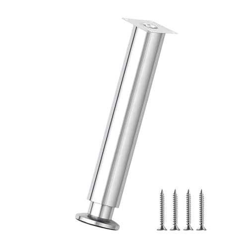 Qcbuegof Einstellbare Möbelbeinunterstützung 30 Bis 31 cm Allgemeiner Teleskopstahlstabilisator Ausleitbare Füße Für Häuser & Büro Einfach Installiert Sofa Bein von Qcbuegof