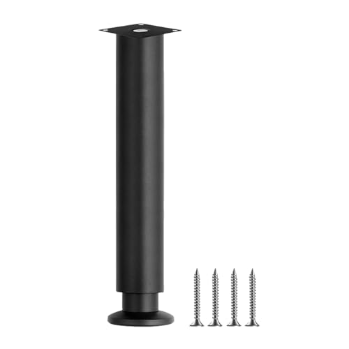 Qcbuegof Einstellbare Möbelbeinunterstützung 30 Bis 31 cm Allgemeiner Teleskopstahlstabilisator Ausleitbare Füße Für Häuser & Büro Einfach Installiert Sofa Bein von Qcbuegof