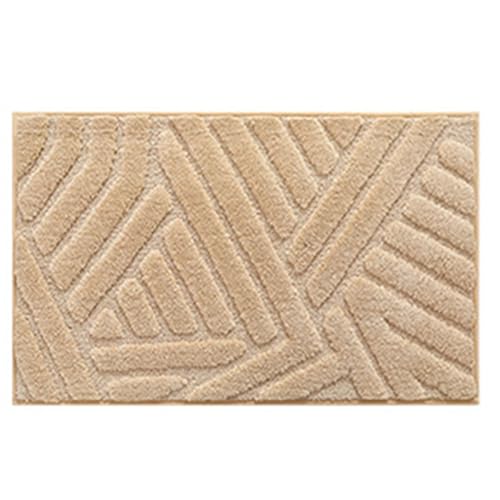 Qcbuegof Elegante Badezimmerteppiche 40x60 cm 50 X 80 cm 60 X 90 cm Weiche Und Absorbierende Bodenmatten Für Innenräume Verwenden Sie Nonslip Backing Weichbad Teppiche von Qcbuegof