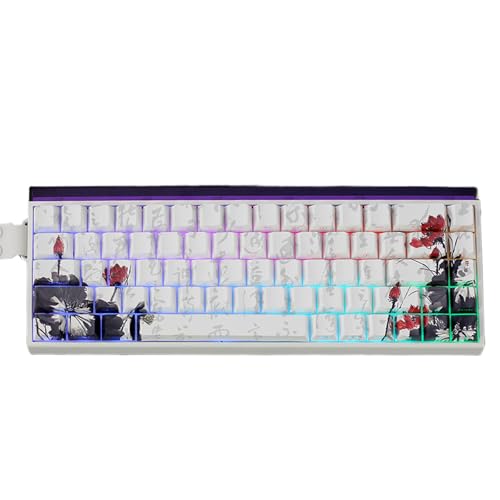 Qcbuegof Japanische Stile MXES Keycaps 65 Prozent Layout OEM Profil PBTS Materialfarbstoffe Sublimationen Für GK68 RK68 Tastaturen von Qcbuegof
