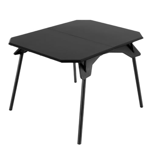 Qcbuegof Outdoor Aktivität Tragbarer Klapptisch Aluminiumlegierung Esstisch Einstellbare Höhen Picknikationstische Klappcamping Tisch Tragbar Für Picknicks Leichte Gewicht von Qcbuegof