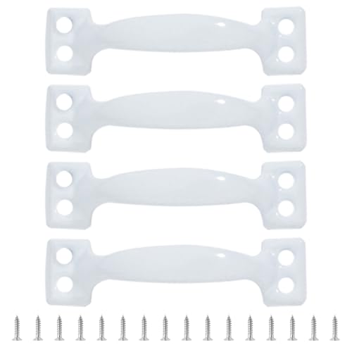 Qcbuegof Packung Mit 4 Gate Griffe Bögenförmige Garagentorgriff Metallzüge Für Kleiderschränke Schränke Und Zäune Möbelknopf Utility Schrankgriffe Griffe von Qcbuegof