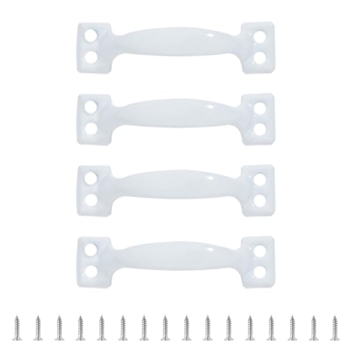 Qcbuegof Packung Mit 4 Gate Griffe Bögenförmige Garagentorgriff Metallzüge Für Kleiderschränke Schränke Und Zäune Möbelknopf Utility Schrankgriffe Griffe von Qcbuegof