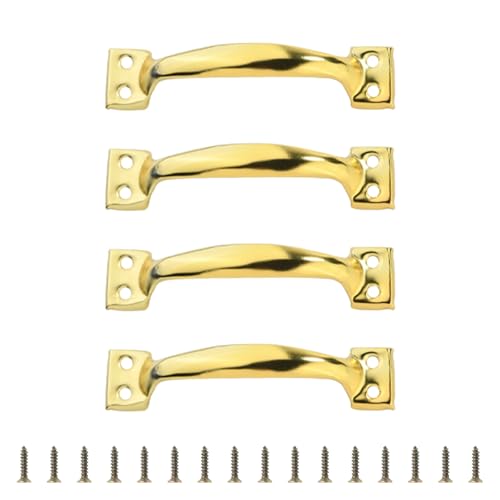 Qcbuegof Packung Mit 4 Gate Griffe Bögenförmige Garagentorgriff Metallzüge Für Kleiderschränke Schränke Und Zäune Möbelknopf Utility Schrankgriffe Griffe Qcbuegof Packung Mit 4 Gate Griffe Bögenförmige Garagentorgriff Metallzüge Für Kleiderschränke Schränke Und Zäune Möbelknopf Utility Schrankgriffe Griffe von Qcbuegof
