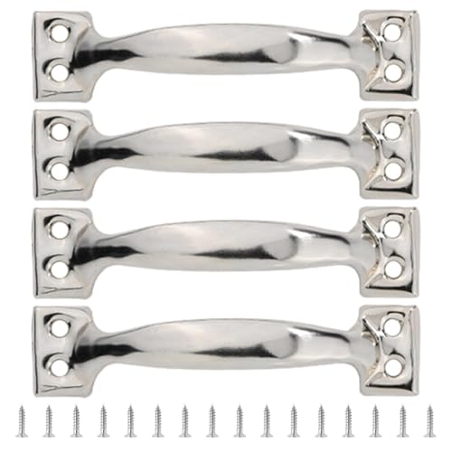 Qcbuegof Packung Mit 4 Gate Griffe Bögenförmige Garagentorgriff Metallzüge Für Kleiderschränke Schränke Und Zäune Möbelknopf Utility Schrankgriffe Griffe Qcbuegof Packung Mit 4 Gate Griffe Bögenförmige Garagentorgriff Metallzüge Für Kleiderschränke Schränke Und Zäune Möbelknopf Utility Schrankgriffe Griffe von Qcbuegof