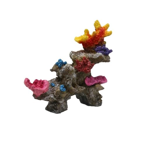 Qcbuegof Realistische Künstliche Korallen Riff Aquarien Dekoration Für Fischtank Landschaftsentwürfe Sicheres Harzfischtank Ornament Aquarien Origination von Qcbuegof