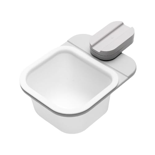 Qcbuegof Robuster Plastik Desktop Mülleimer Mit Bequemen Schwimmeln Deckel Desktop Behälter Für Eine Schnelle Abfallentsorgung In Jedem Raum von Qcbuegof