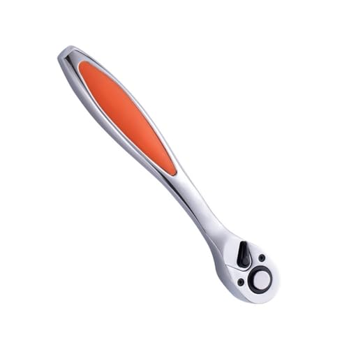 Ratschen 3/8 Zoll 72 Zähne Schnellspanner Ratsche Ergonomischer rutschfester Griff für Autoreparatur Steckschlüssel von Qcbuegof